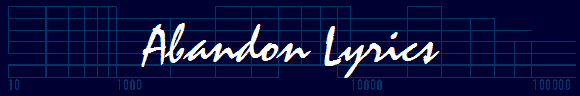 Abandon Lyrics
