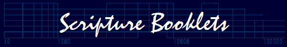 Scripture Booklets